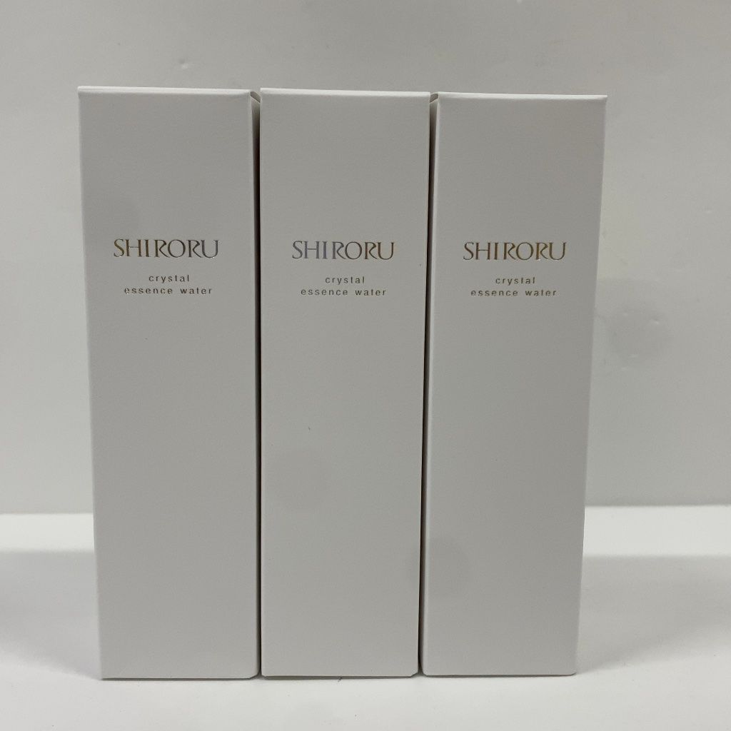 Z1484 SHIRORU クリスタル エッセンスウォーター 化粧水 100mL 計3点セット 7,200円