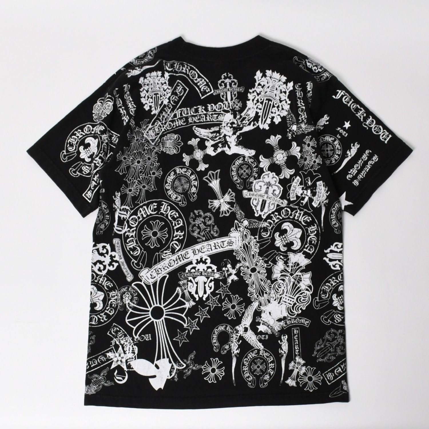 CHROME HEARTS クロムハーツ ポケットTシャツ CHクロス セメタリー