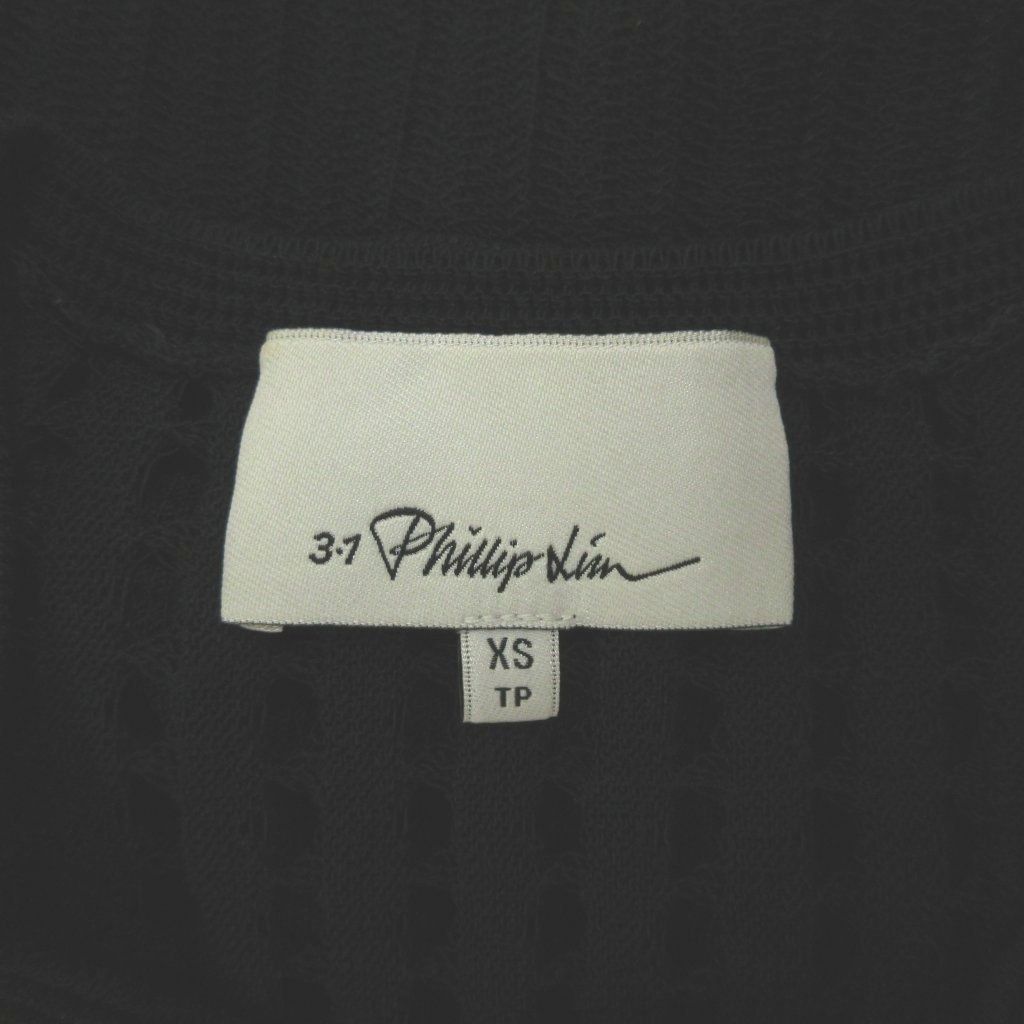 3.1 フィリップリム 3.1 phillip lim ニット セーター XS 黒 ブラック