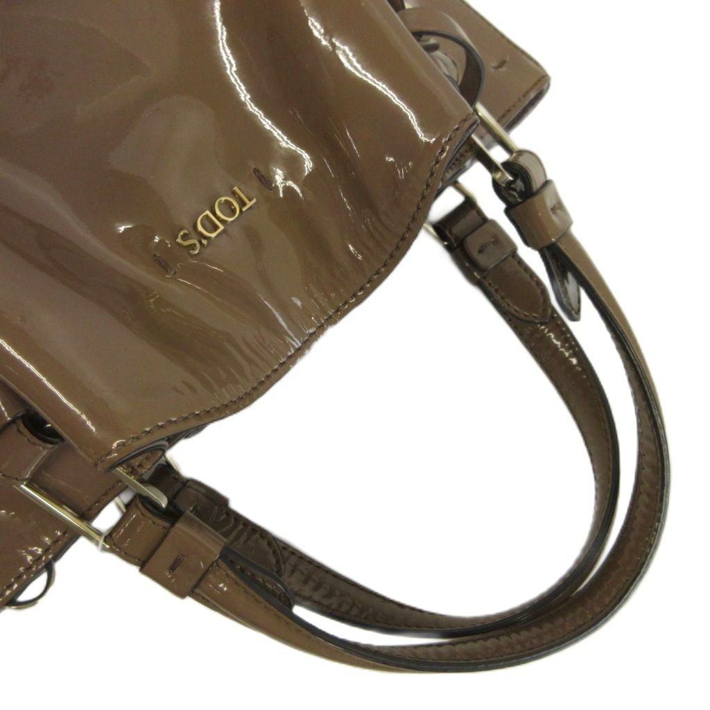 トッズ TOD'S フラワーバッグ ミニハンドバッグ ショルダー 2WAY