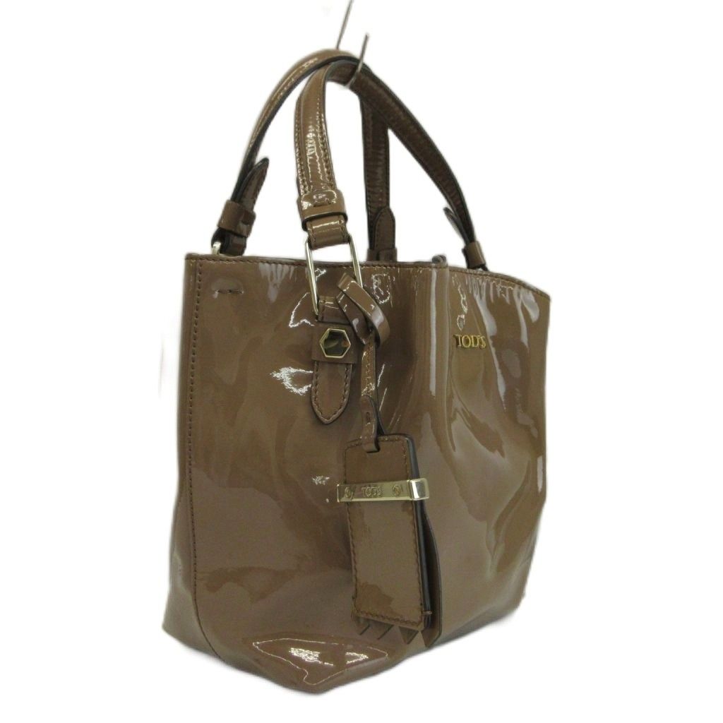 美品　トッズ TOD'S フラワー　レザー　2way ハンド　ショルダーバッグ トッズ TOD'S フラワーバッグ ミニハンドバッグ ショルダー 2WAY