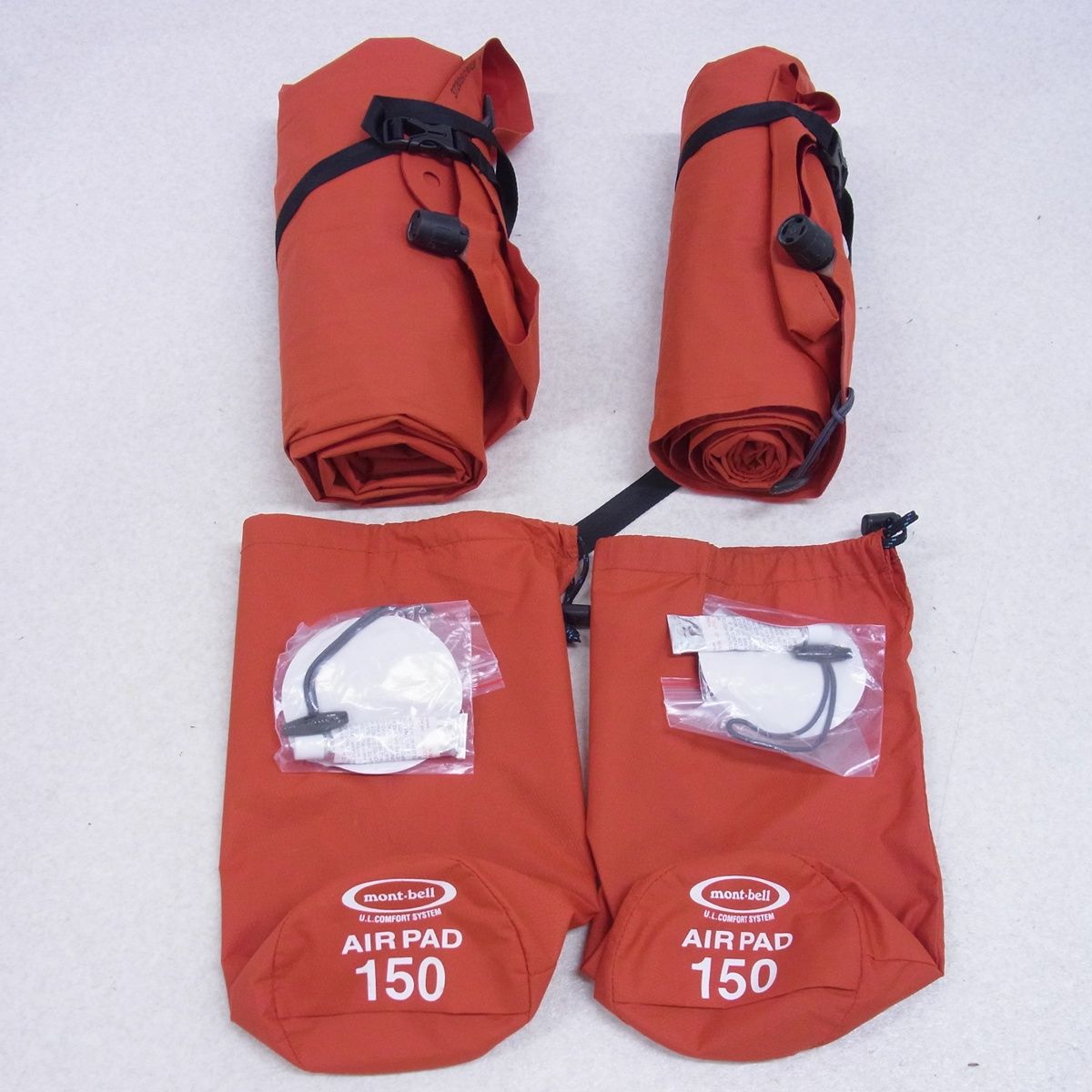 mont-bell モンベル AIR PAD 150 エアパッド 2セット - メルカリ