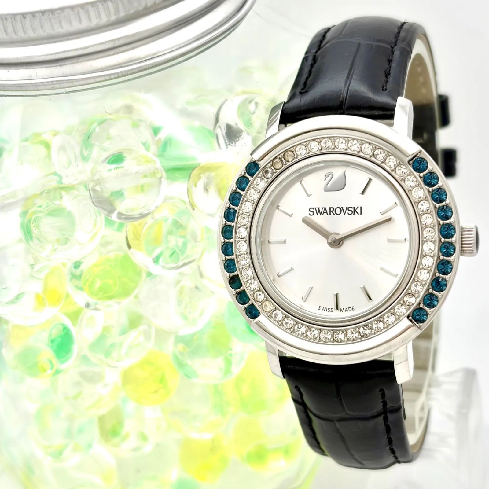 新品電池】SWAROVSKI スワロフスキー プレイフルレディ クリスタル