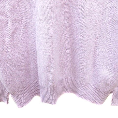 ジャスグリッティー JUSGLITTY ニット セーター 長袖 アンゴラ混 2 M