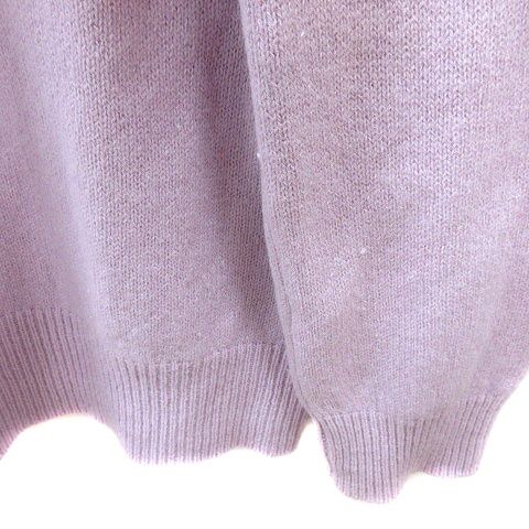 ジャスグリッティー JUSGLITTY ニット セーター 長袖 アンゴラ混 2 M