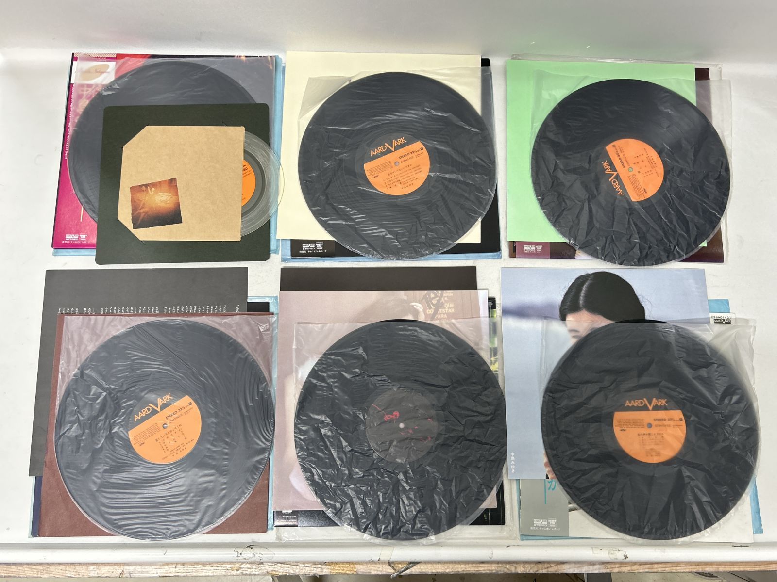 浜館23-1364] 中島みゆき LP レコード 14枚 まとめ 寒水魚 親愛なる者