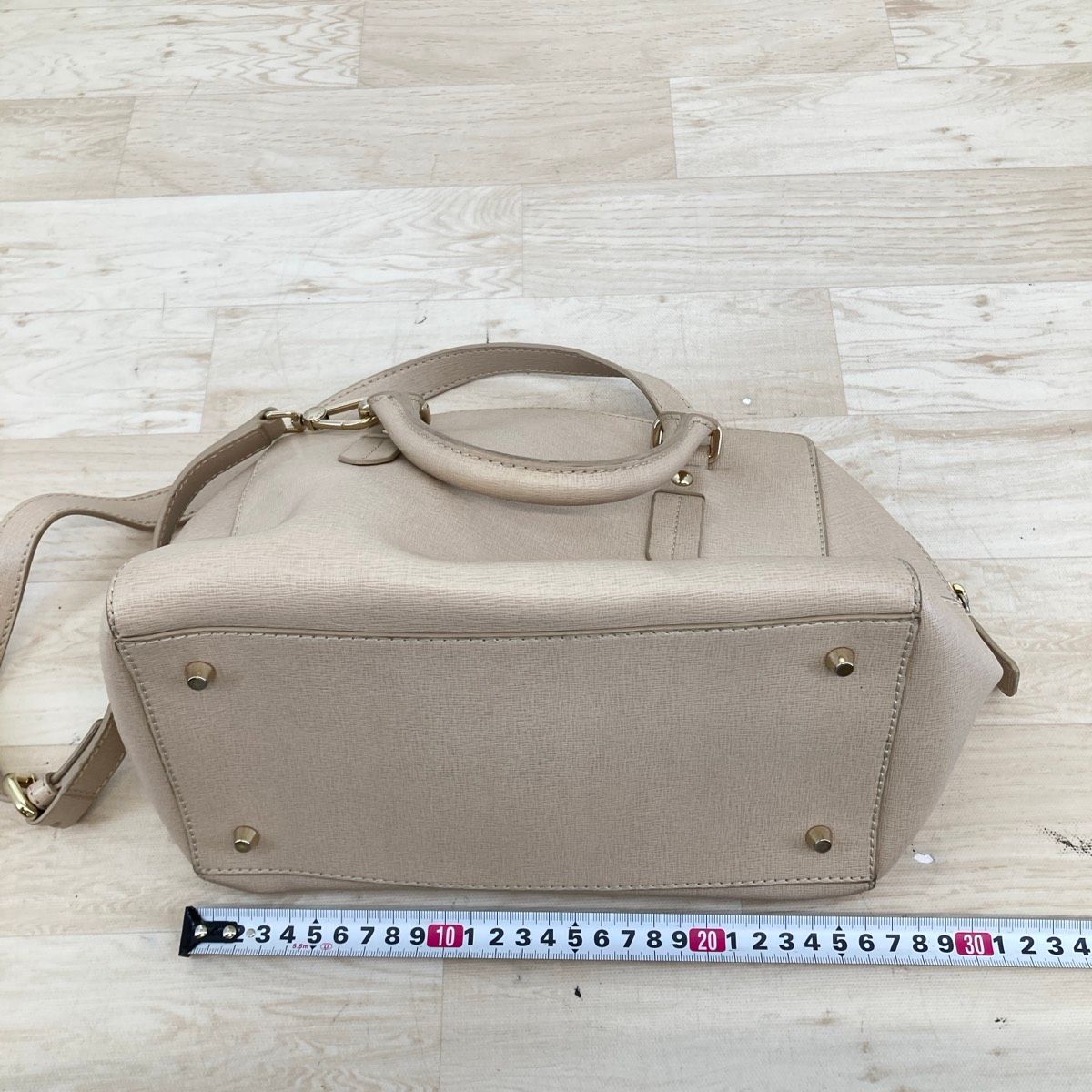 FURLA/フルラ 2way ハンドバッグ/ショルダーバッグ ベージュ系