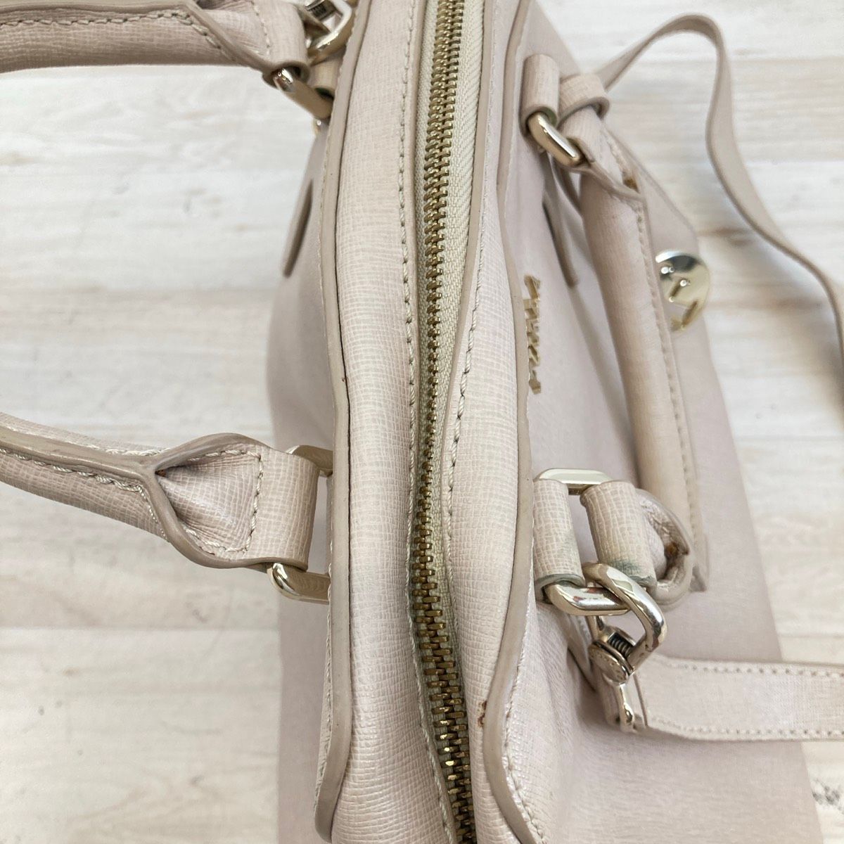 FURLA/フルラ 2way ハンドバッグ/ショルダーバッグ ベージュ系