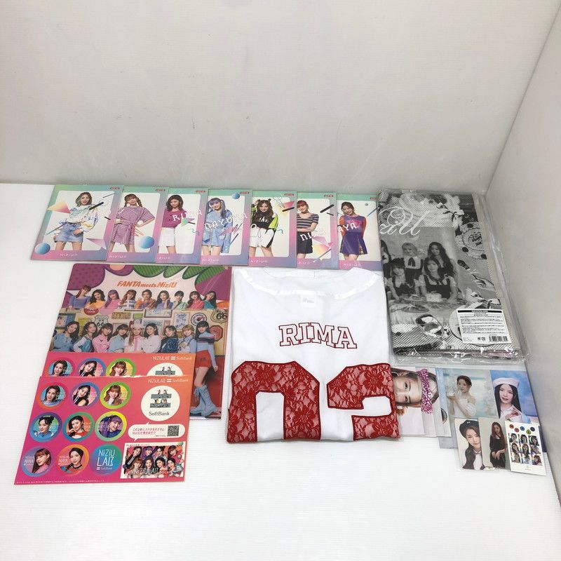 niziuまとめ売り引退品 中古品】 まとめ売り NiziU グッズ セット ショッパーバッグ リマ