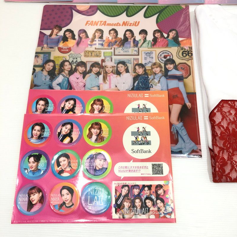 niziuまとめ売り引退品 中古品】 まとめ売り NiziU グッズ セット ショッパーバッグ リマ