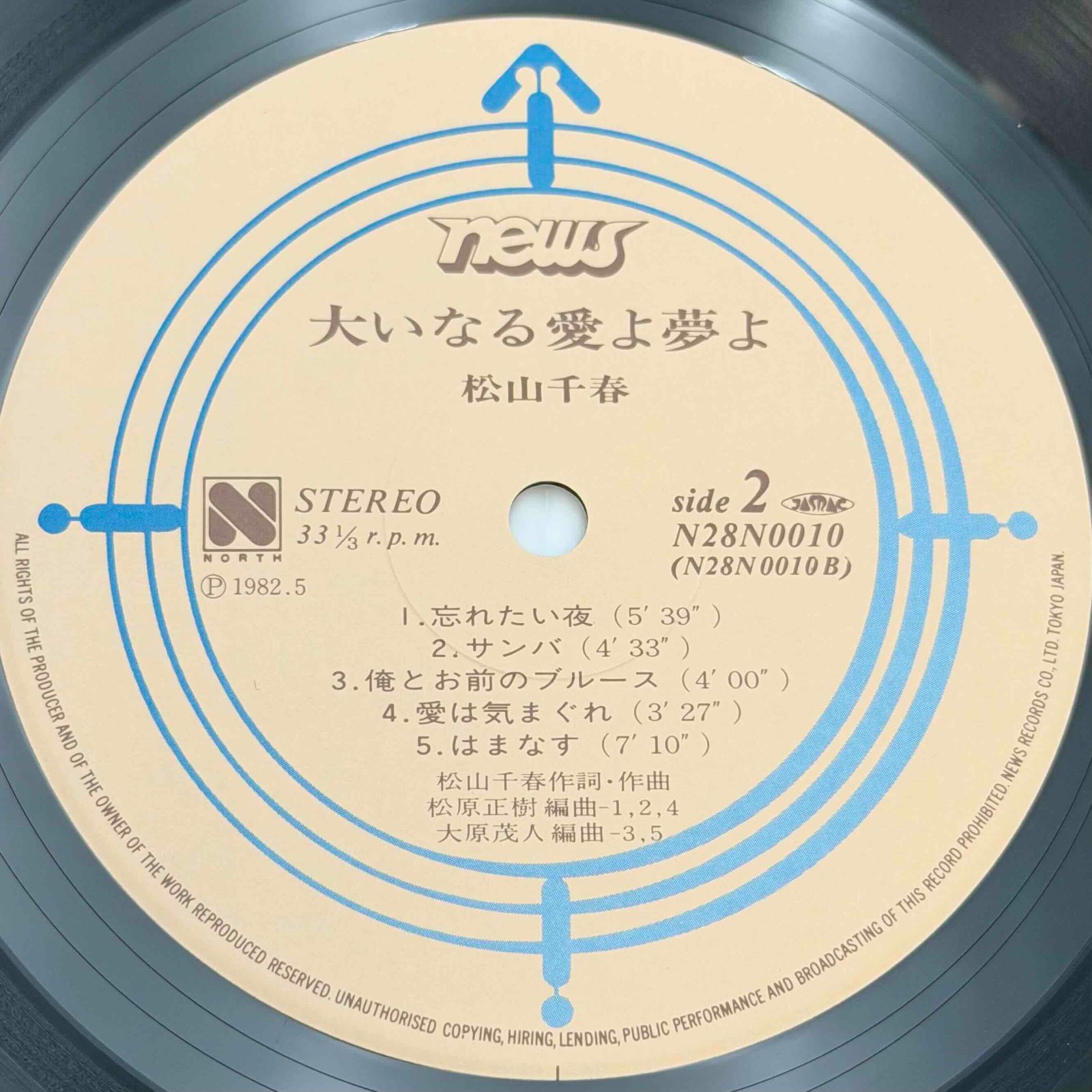 名盤】松山千春 LP レコード 昭和レトロ フォークソング - メルカリ