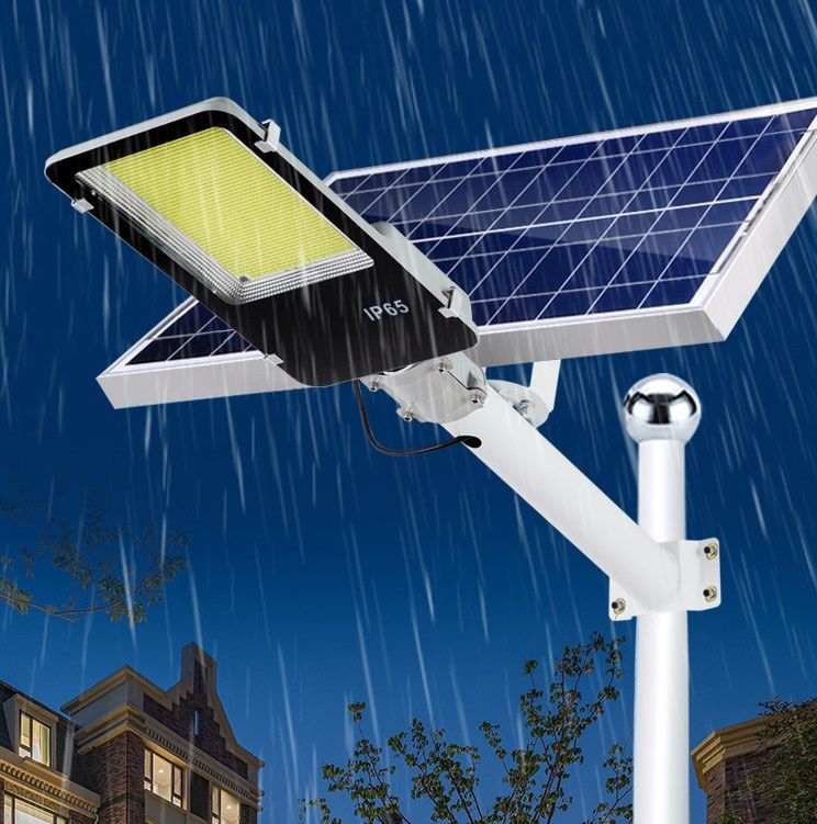 2000W LED投光器 ソーラーライト街灯 防犯ライト 高輝度 太陽光発電 庭用 ガーデンライト 駐車場 照明 屋外用 防水