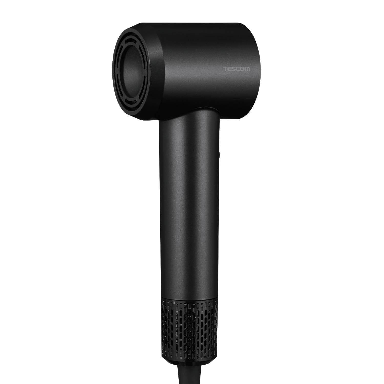 テスコム (TESCOM) ドライヤー マイナスイオン 軽量 280g 高速ブラシレスDCモーター コンパクト 冷温風 4モード [ HIGH/LOW/COOL/AUTO ] ポーチ付 ラク抜きプラグ ブラック TD620A-K [ブラック]