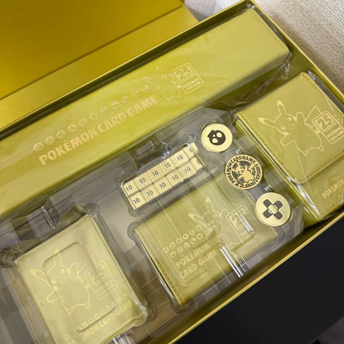 カードなし】25th ANNIVERSARY GOLDEN BOX サプライのみ ポケモン