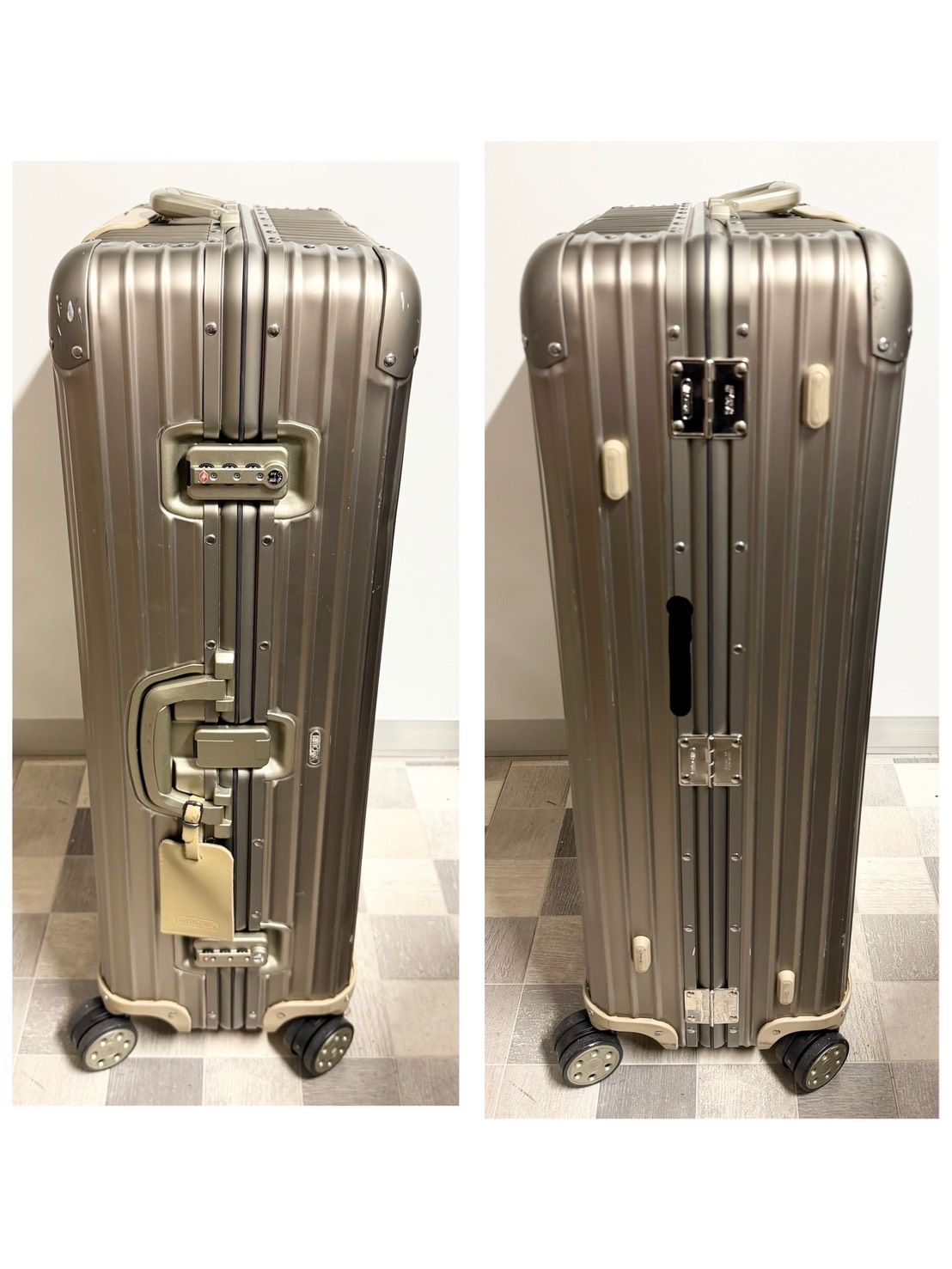 RIMOWA TOPAS TITANIUM 920.77.03.4 98L リモワ トパーズ チタニウム