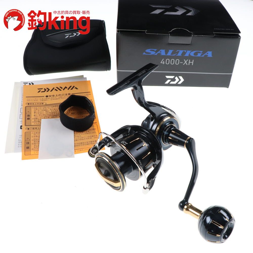 DAIWA - 【中古/極上品】 ダイワ 23 ソルティガ 4000-H   /SS034M 中古/極上品】 ダイワ 23 ソルティガ 4000-XH /H133M ロッド リール