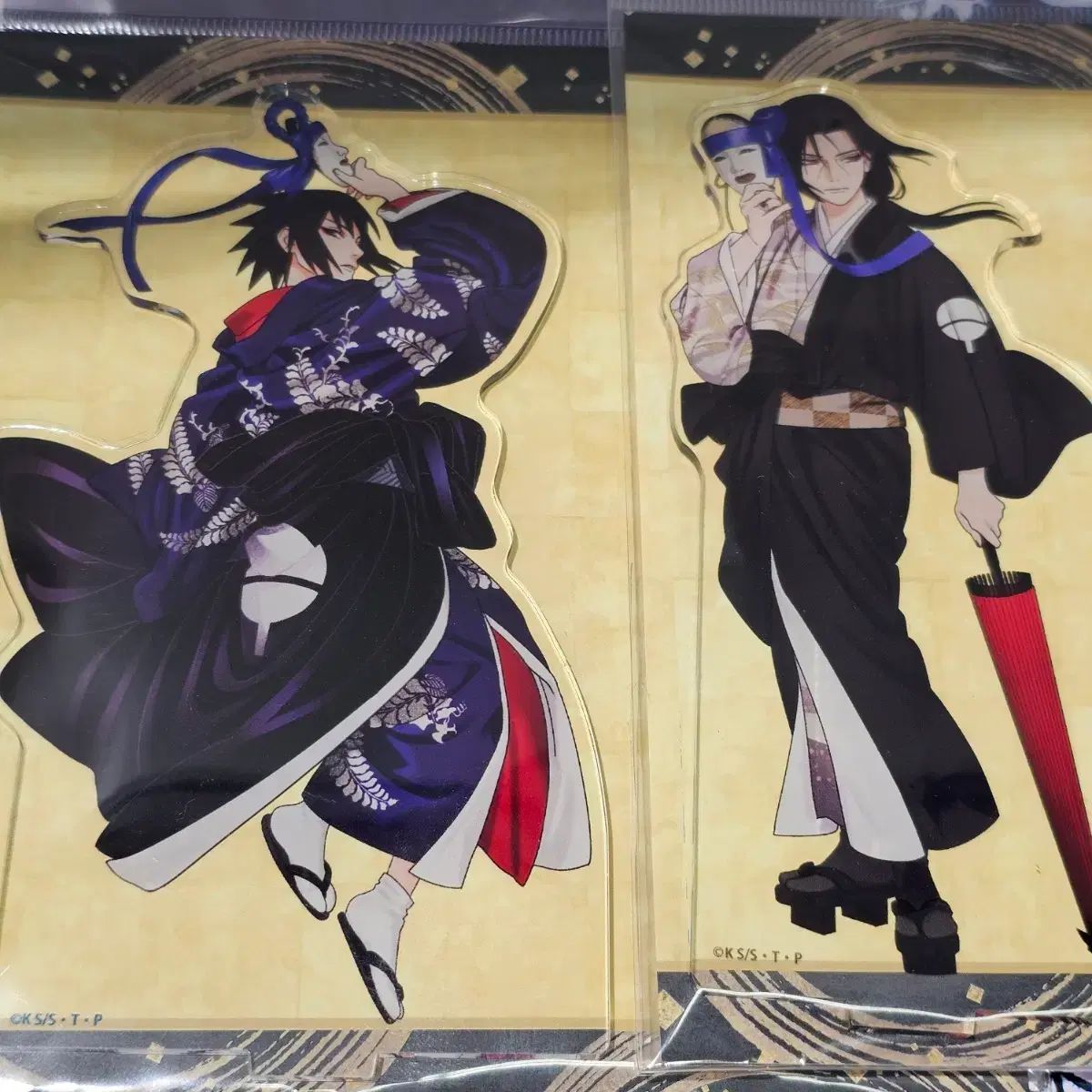 未開封 まとめ NARUTO -ナルト- イタチ うちは サスケ 채면화 アニメイト フェア アクリルスタンド