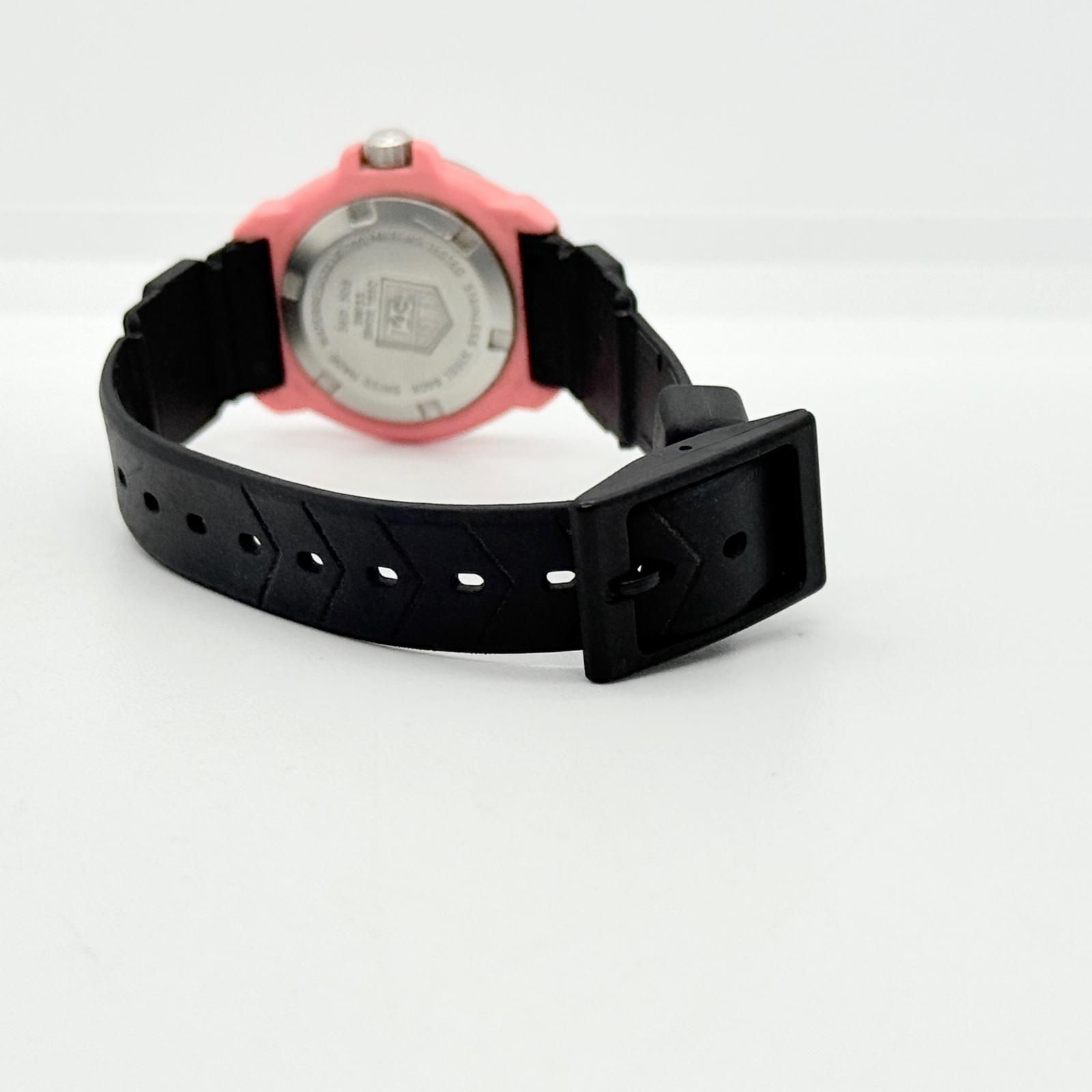 稼動 TAG HEUER タグホイヤー フォーミュラ1 370.508 ラバー TAG HEUER タグホイヤー フォーミュラ1 ラバー 360.508 ピンク QZ