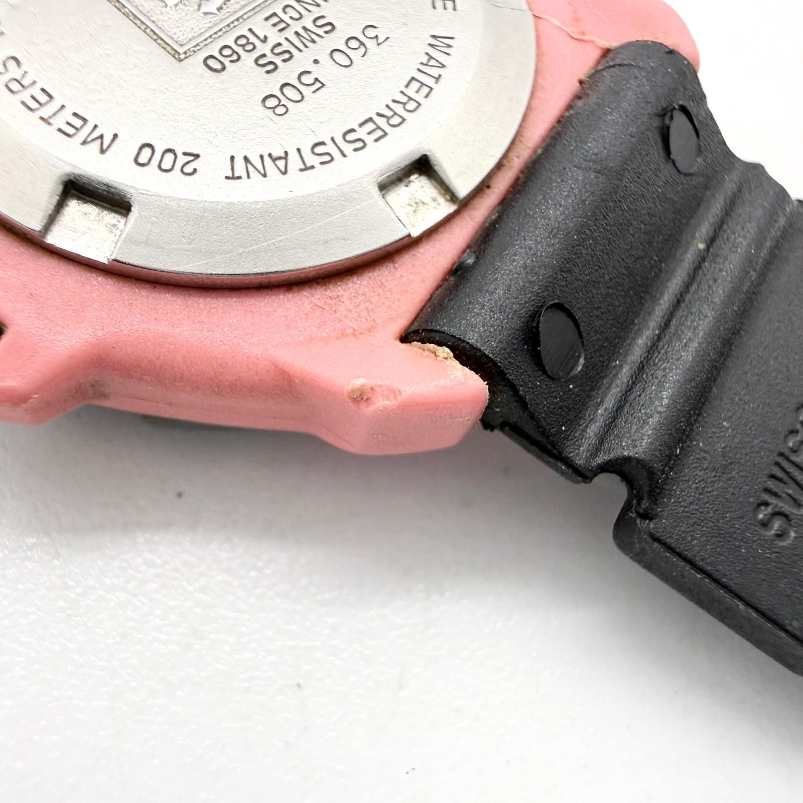 TAG HEUER タグホイヤー フォーミュラ1 ラバー 360.508 ピンク QZ