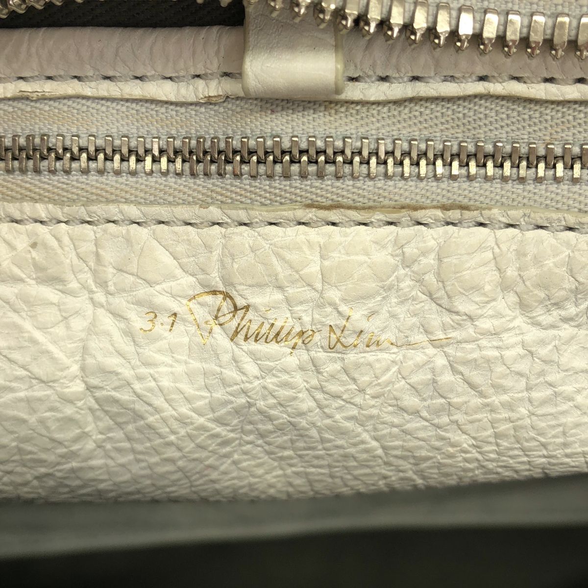 3.1 Phillip Lim スリーワンフィリップリム Ryder Satchel レザーサッチェルショルダーバッグ ホワイト 3.1 Phillip Lim スリーワンフィリップリム Ryder Satchel レザーサッチェルショルダーバッグ ホワイト