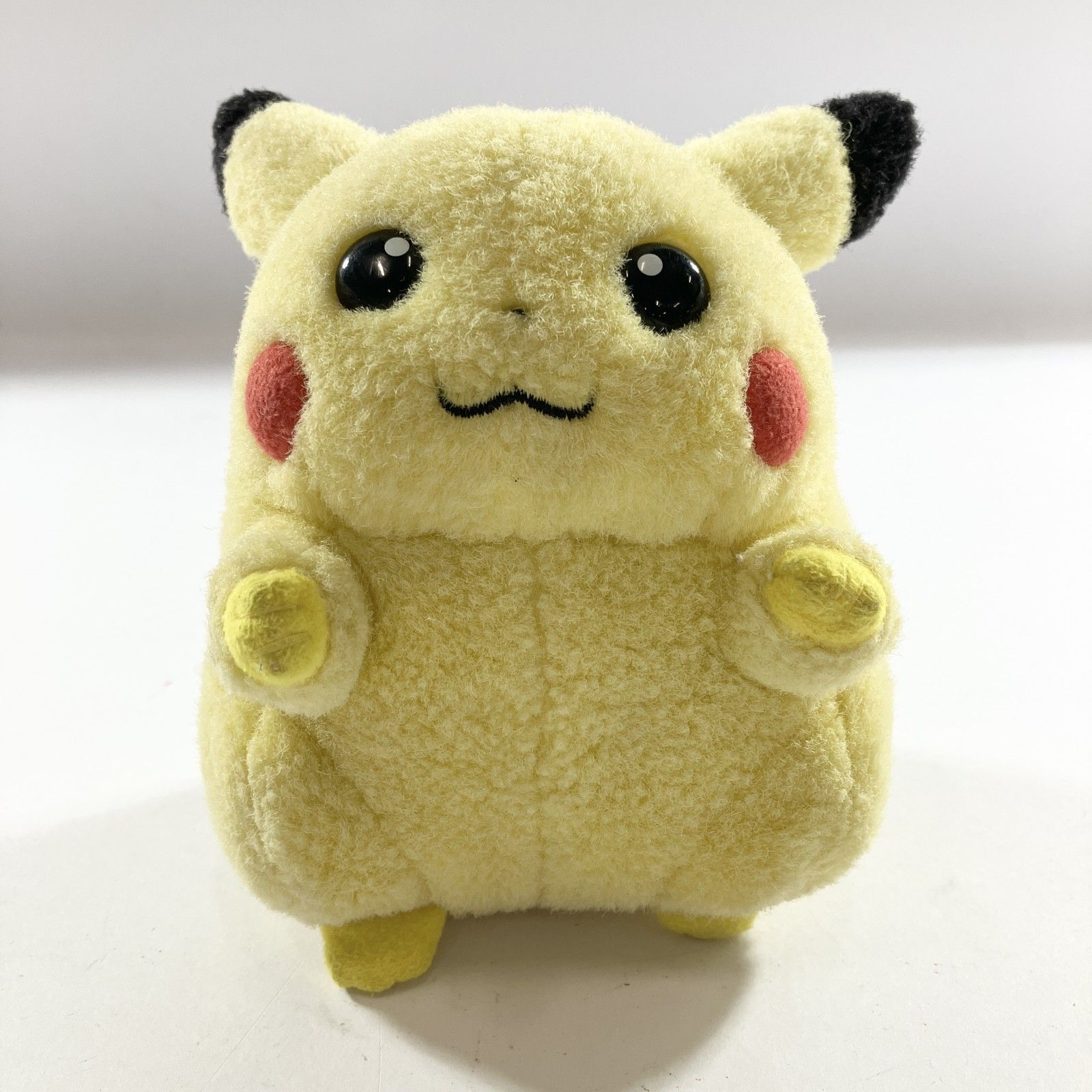 ☆ 初期 ピカチュウ ぬいぐるみ TOMY ポケモン 当時物 15cm 初代