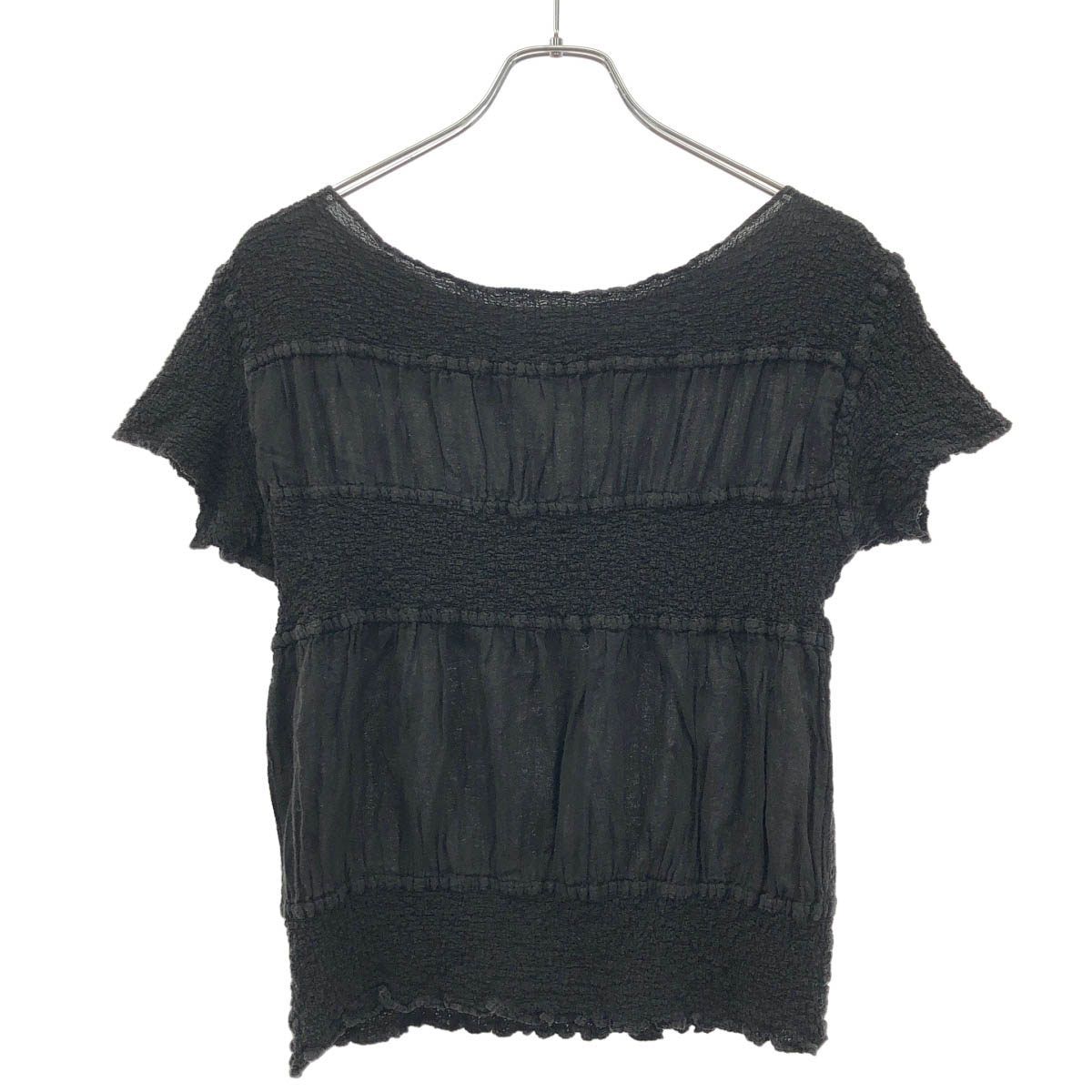 Me イッセイミヤケ トップス me ISSEY MIYAKE ミーイッセイミヤケ トップス MI42FK312 ブラック F