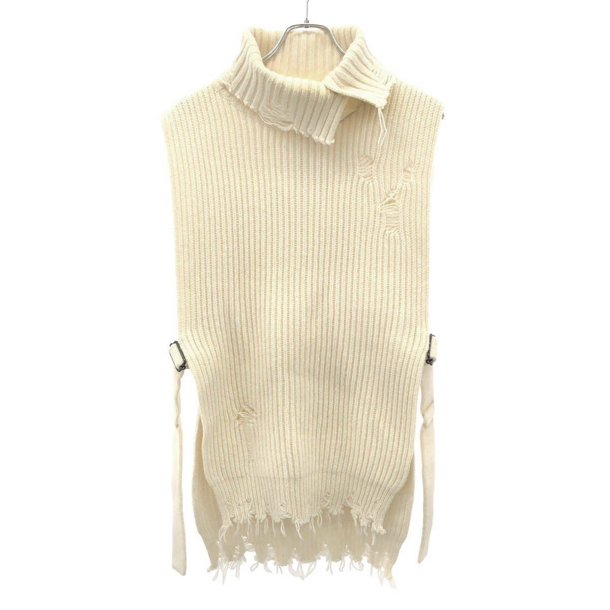 Y's Yohji Yamamoto ワイズ ヨウジヤマモト 24AW LAMB WOOL DAMAGED