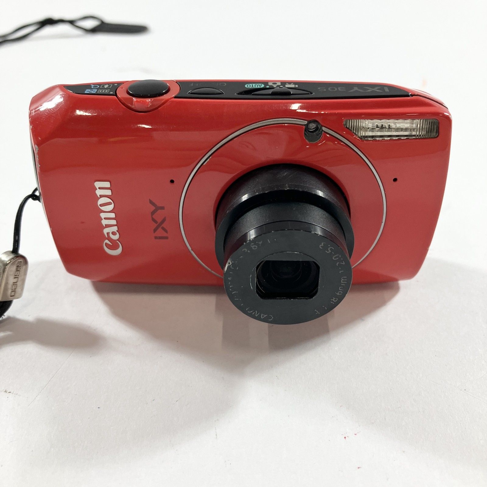 ☆ Canon IXY 30S レッド 充電器付 キヤノン デジタルカメラ コンデジ