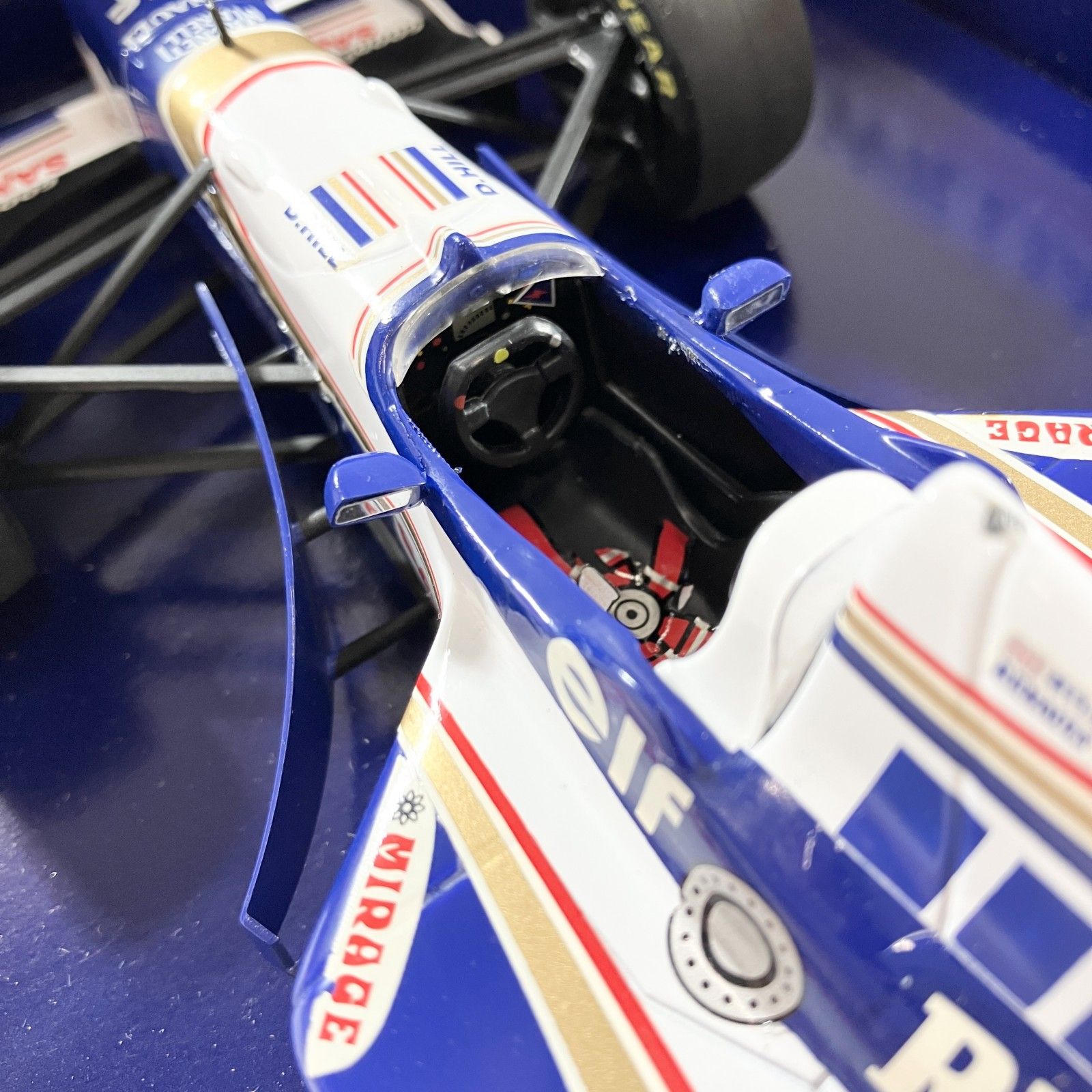 ☆ オニキス 1/18 ウィリアムズ ルノー FW18 デーモンヒル 1996