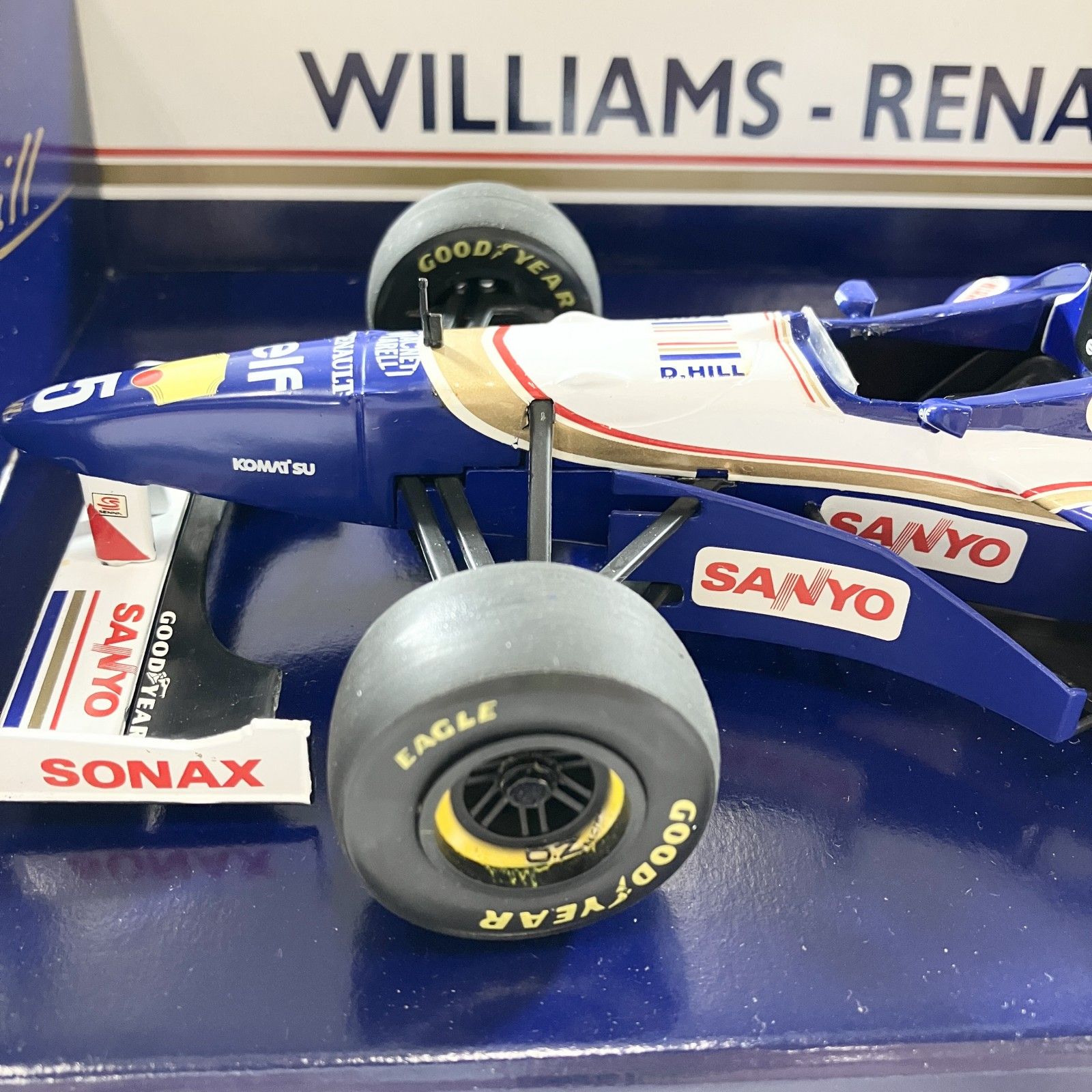 ☆ オニキス 1/18 ウィリアムズ ルノー FW18 デーモンヒル 1996