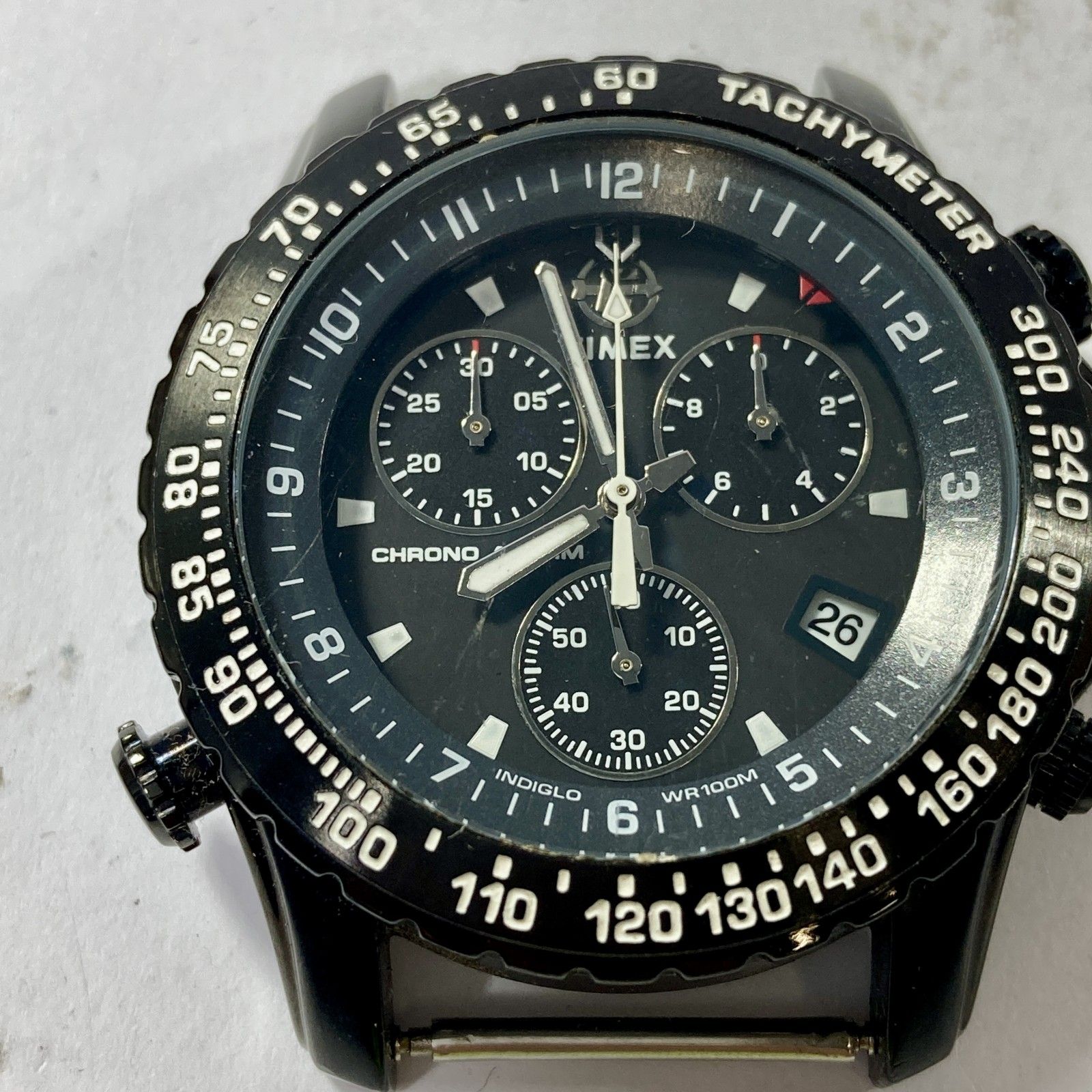 ★ 【ジャンク品】 タイメックス TIMEX ２点 まとめ商品 腕時計 文字盤のみ 電池切れ 動作未確認 T2N720 T42351｜詳細画像