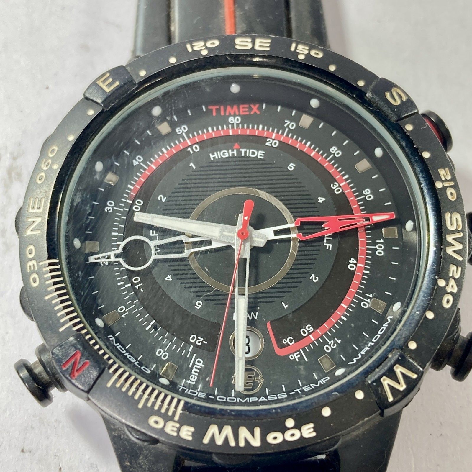 ★ 【ジャンク品】 タイメックス TIMEX ２点 まとめ商品 腕時計 文字盤のみ 電池切れ 動作未確認 T2N720 T42351｜詳細画像