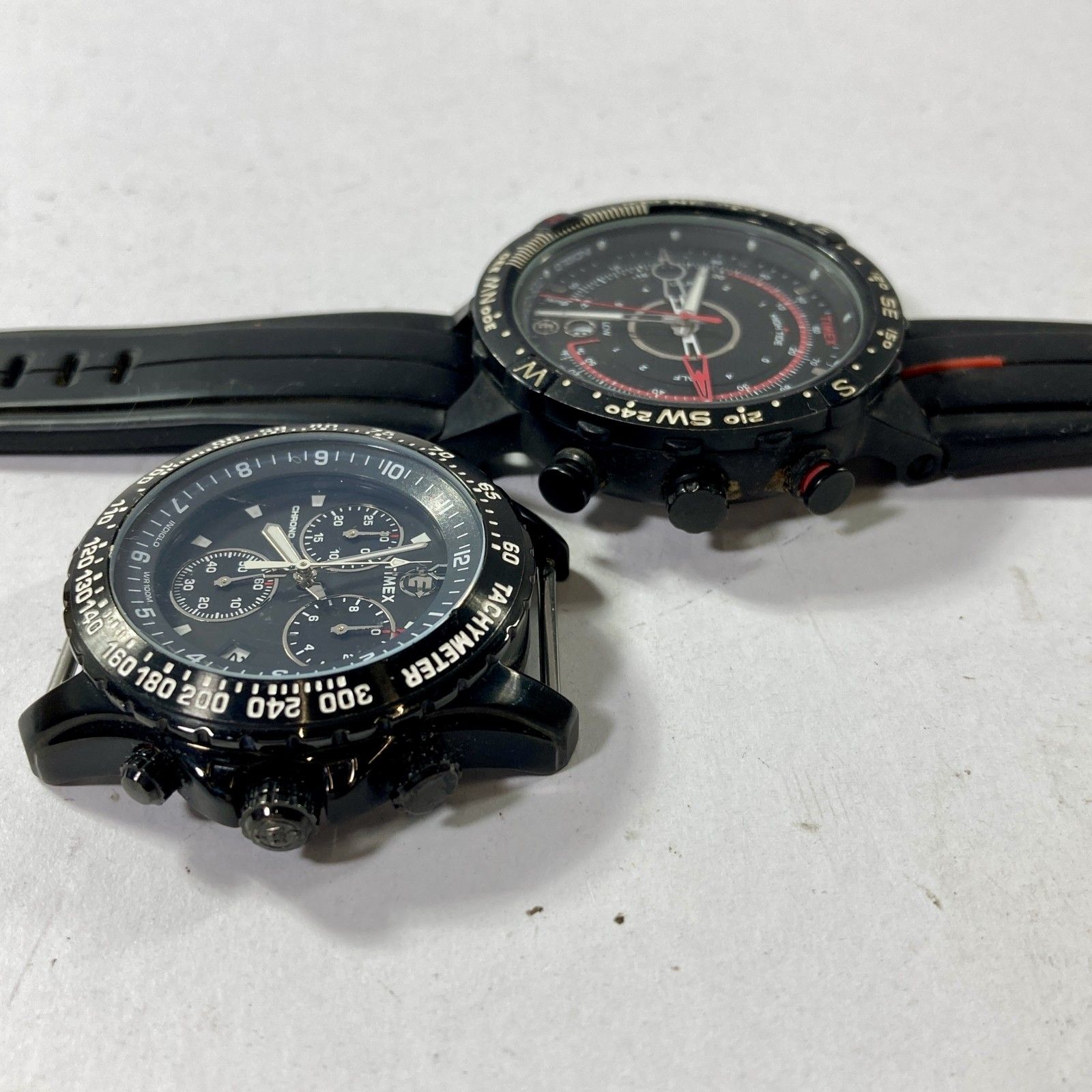 ★ 【ジャンク品】 タイメックス TIMEX ２点 まとめ商品 腕時計 文字盤のみ 電池切れ 動作未確認 T2N720 T42351｜詳細画像