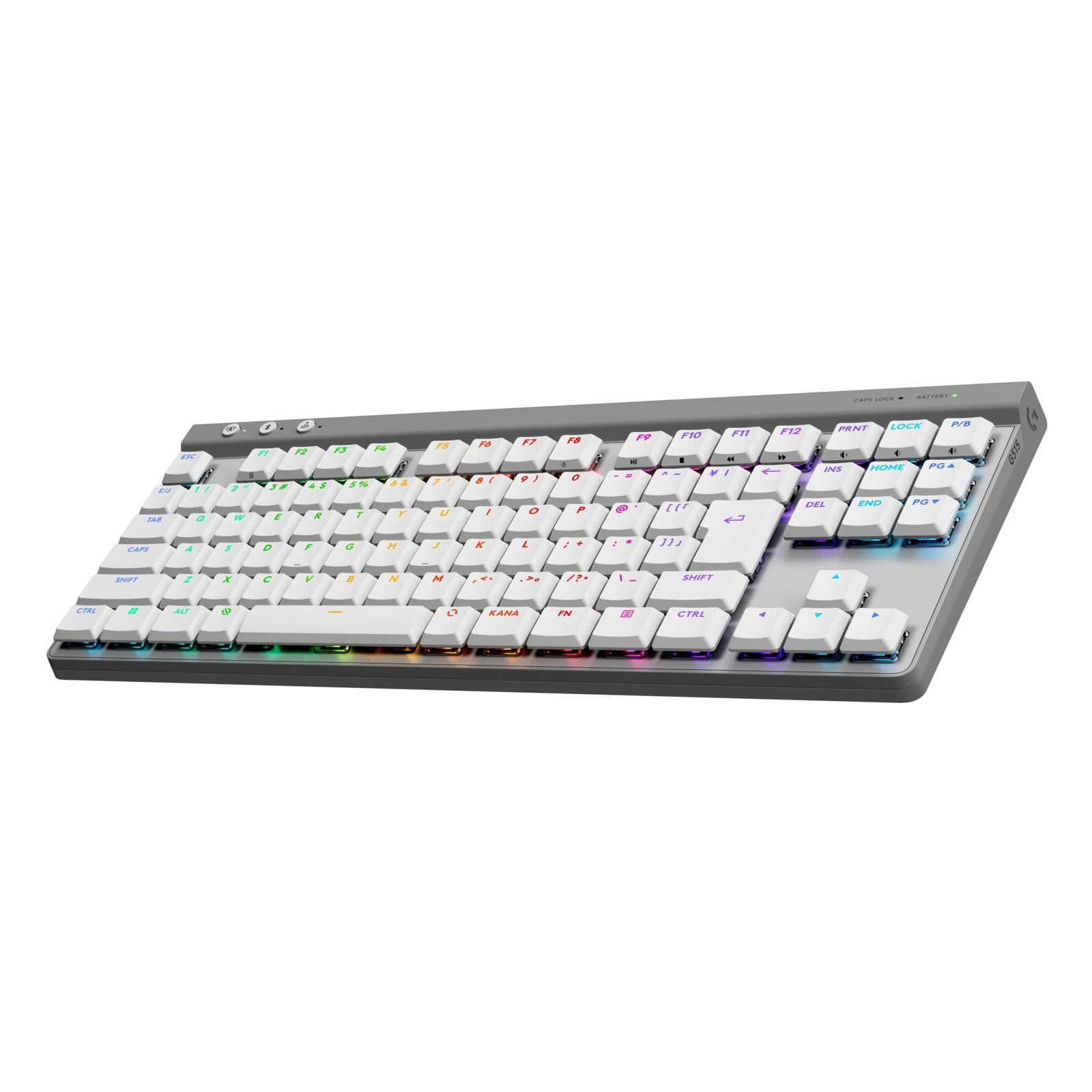 Logicool G515 TKL ゲーミングキーボード 茶軸 ワイヤレス - メルカリ