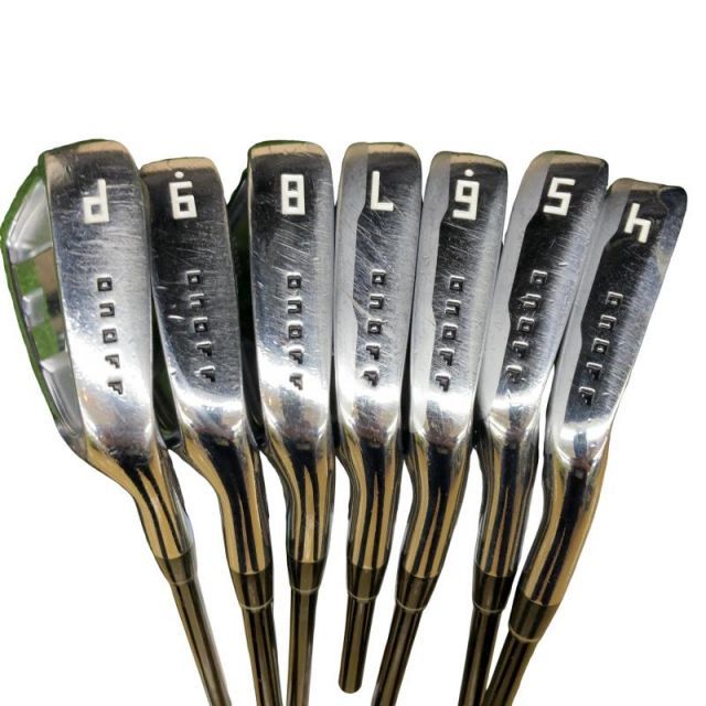 【中古】 ダイワ(グローブライド) ONOFF FORGED(2014) 8S アイアンセット IR SMOOTH KICK MP-715I (フレックスSR) メンズ 男性用 右利き 右用 Cランク ゴルフクラブ