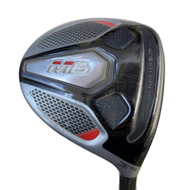 【中古】 テーラーメイド M6 3W フェアウェイウッド FW Speeder 661 EVOLUTION V (フレックスS) メンズ 男性用 右利き 右用 Cランク ゴルフクラブ