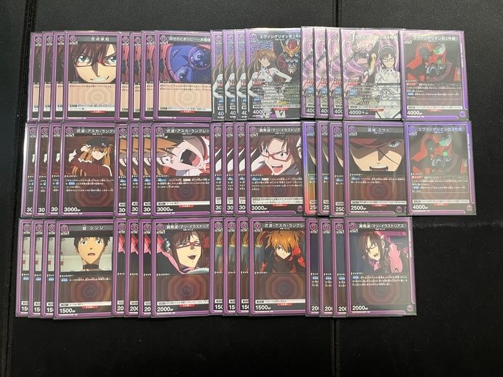 【デッキ】新劇場版エヴァンゲリオン 紫 WILLE【UNIONARENA】※ST4枚 ユニアリ