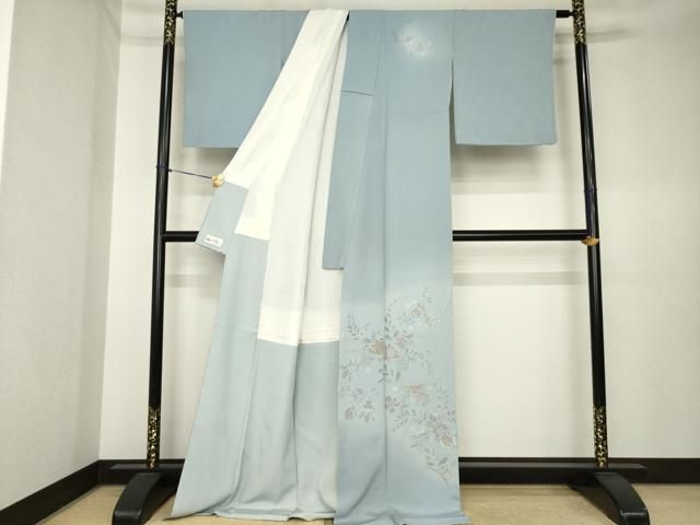 平和屋着物○訪問着 中国三大刺繍 汕頭刺繍 スワトウ刺繍 総刺繍