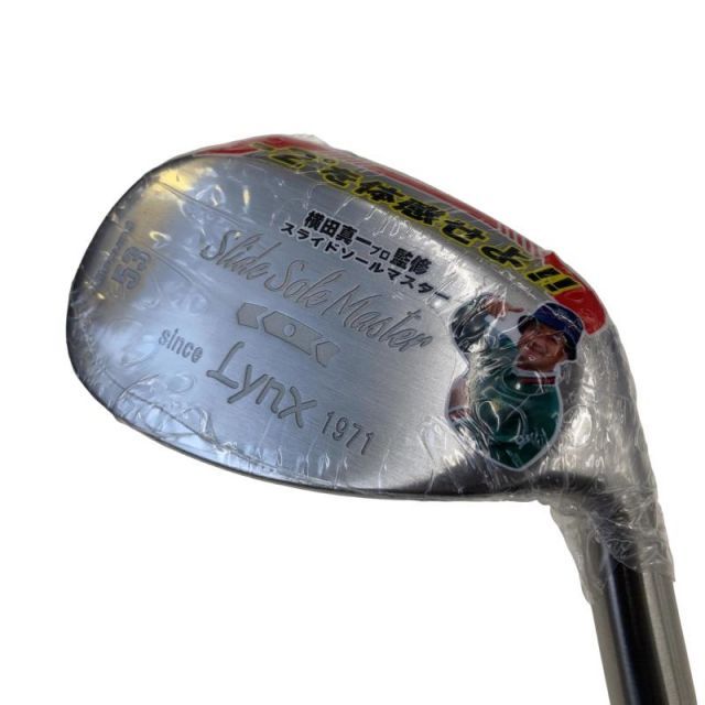 【中古】 リンクス LYNX Slide Sole Master 53° ウェッジ WG Dynamic Gold (フレックスS) メンズ 男性用 右利き 右用 Nランク ゴルフクラブ