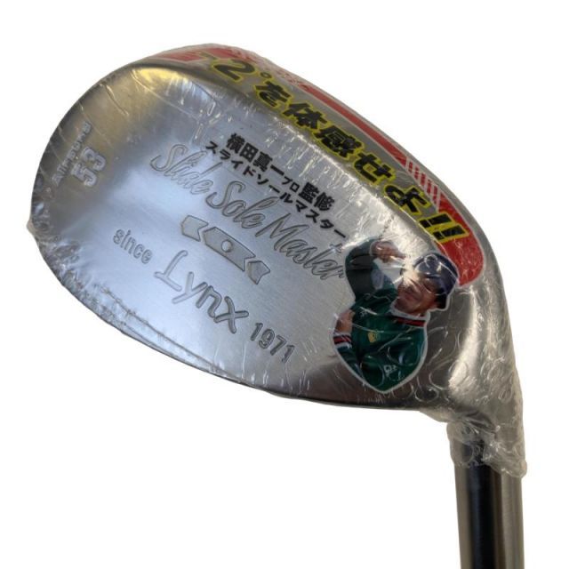【中古】 リンクス LYNX Slide Sole Master 53° ウェッジ WG スチール (フレックスその他) メンズ 男性用 右利き 右用 Nランク ゴルフクラブ
