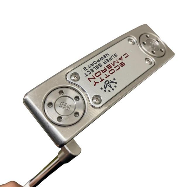 【中古】 タイトリスト SCOTTY CAMERON SUPER SELECT NEWPORT 2 34インチ パター PT スチール (フレックスその他) メンズ 男性用 右利き 右用 Cランク ゴルフクラブ