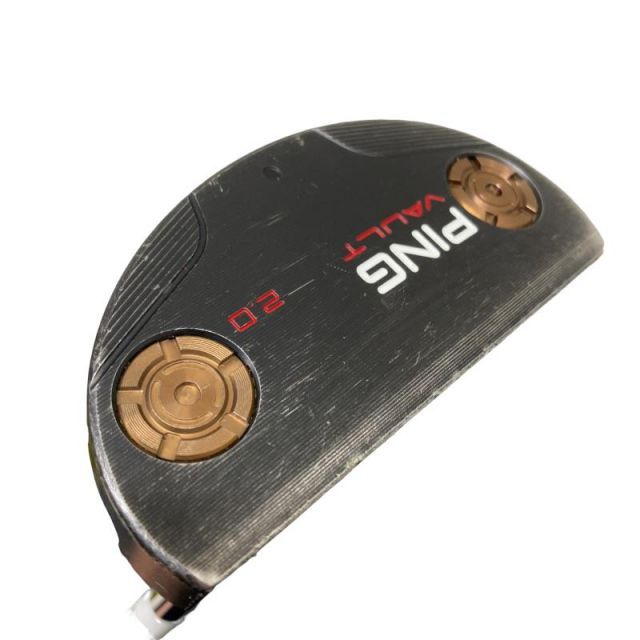 【中古】 ピン VAULT 2.0 PIPER C ステルス(345g) 34インチ(PP61グリップ) パター PT スチール (フレックスその他) メンズ 男性用 右利き 右用 Dランク ゴルフクラブ