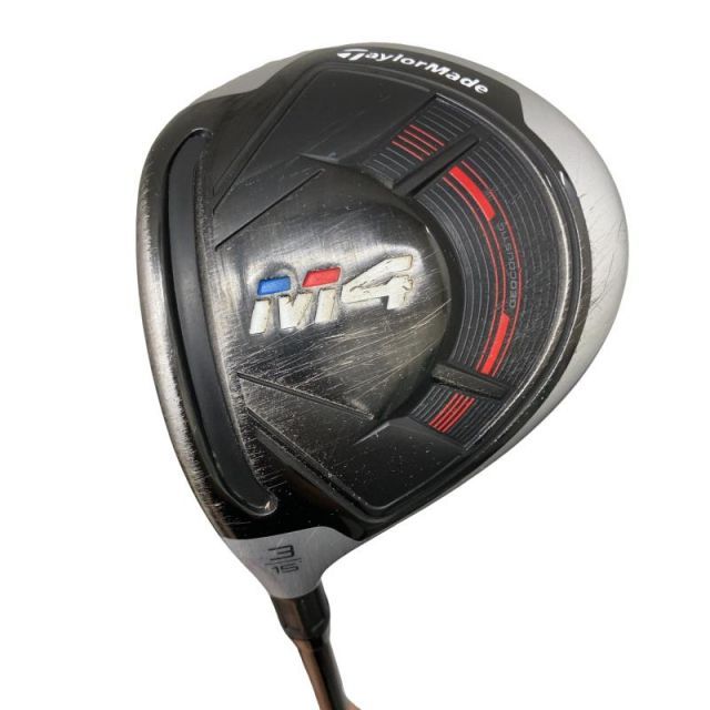 【中古】 テーラーメイド M4 3W レフティ フェアウェイウッド FW リシャフト (フレックスその他) メンズ 男性用 左利き レフティ 左用 Cランク ゴルフクラブ