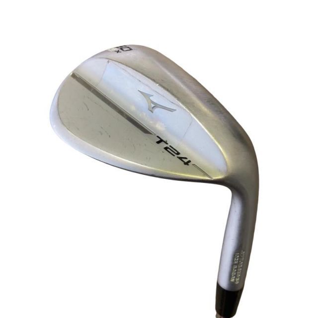 【中古】 ミズノ Mizuno T24(ソフトホワイトサテン) 60°/06° X ウェッジ WG 純正特注シャフト (フレックスS) メンズ 男性用 右利き 右用 Cランク ゴルフクラブ