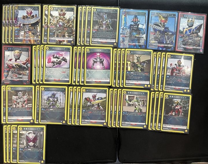 デッキ】仮面ライダー 黄 仮面ライダージオウ【UNIONARENA】 ユニアリ