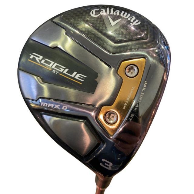 【中古】 キャロウェイ ROGUE ST MAX D 3W フェアウェイウッド FW VENTUS 5 for CW(ROGUE ST FW) (フレックスS) メンズ 男性用 右利き 右用 Cランク ゴルフクラブ