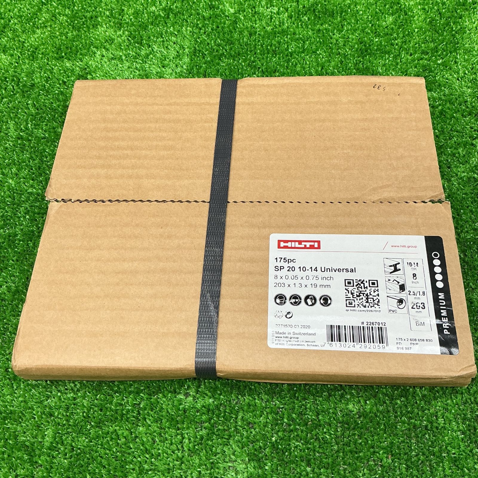 【未使用】◇ヒルティ(HILTI) レシプロソーブレード SP20 10-14Univaesal(175pc) 203mm×1.3mm×19mm #2267012【電材館越谷店】