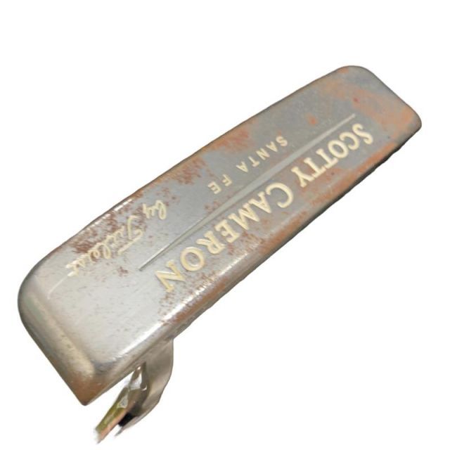【中古】 タイトリスト SCOTTY CAMERON SANTA FE(ガンブルー) パター PT Micro Bell (フレックスその他) メンズ 男性用 右利き 右用 Dランク ゴルフクラブ