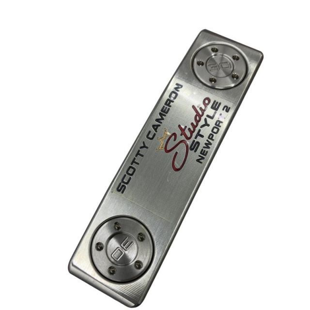 【中古】 タイトリスト SCOTTY CAMERON STUDIO STYLE NEWPORT 2(2025) 34インチ レフティ パター PT スチール (フレックスその他) メンズ 男性用 左利き レフティ 左用 Cランク ゴルフクラブ