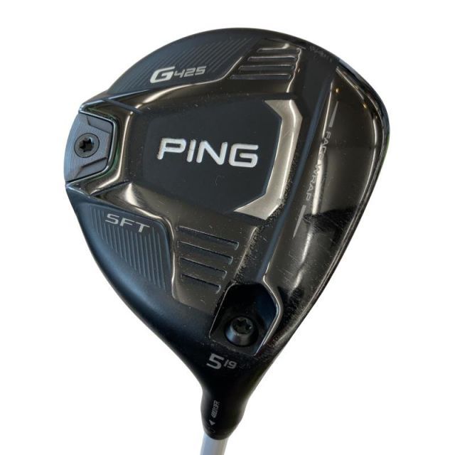 【中古】 ピン G425 SFT 5W(アーコス無し) フェアウェイウッド FW Speeder 569 EVOLUTION VII (フレックスS) メンズ 男性用 右利き 右用 Cランク ゴルフクラブ
